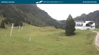 Archiv Foto Webcam Nebelhornbahn Mittelstation 07:00