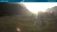Archiv Foto Webcam Nebelhornbahn Mittelstation 07:00
