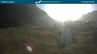 Archiv Foto Webcam Nebelhornbahn Mittelstation 07:00