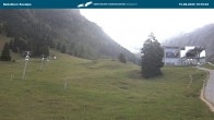 Archiv Foto Webcam Nebelhornbahn Mittelstation 09:00