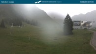 Archiv Foto Webcam Nebelhornbahn Mittelstation 07:00