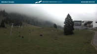 Archiv Foto Webcam Nebelhornbahn Mittelstation 06:00