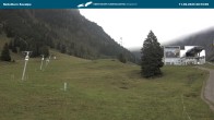 Archived image Webcam Cable car Nebelhorn station Seealpe 05:00