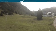 Archiv Foto Webcam Nebelhornbahn Mittelstation 08:00