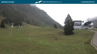 Archiv Foto Webcam Nebelhornbahn Mittelstation 07:00