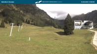Archiv Foto Webcam Nebelhornbahn Mittelstation 13:00