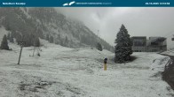 Archived image Webcam Cable car Nebelhorn station Seealpe 11:00