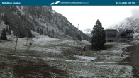 Archived image Webcam Cable car Nebelhorn station Seealpe 15:00