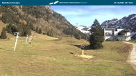 Archiv Foto Webcam Nebelhornbahn Mittelstation 11:00