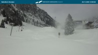 Archiv Foto Webcam Nebelhornbahn Mittelstation 11:00