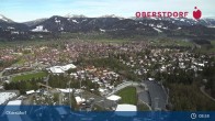 Archived image Webcam View at Oberstdorf city 08:00
