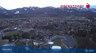 Archiv Foto Webcam Aussicht auf Oberstdorf von der Ski-Schanze 04:00
