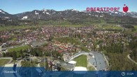 Archiv Foto Webcam Aussicht auf Oberstdorf von der Ski-Schanze 10:00