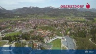 Archiv Foto Webcam Aussicht auf Oberstdorf von der Ski-Schanze 10:00