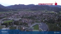 Archiv Foto Webcam Aussicht auf Oberstdorf von der Ski-Schanze 20:00