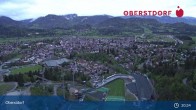 Archiv Foto Webcam Aussicht auf Oberstdorf von der Ski-Schanze 20:00