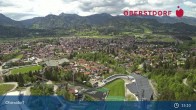 Archiv Foto Webcam Aussicht auf Oberstdorf von der Ski-Schanze 14:00