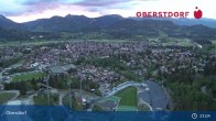 Archiv Foto Webcam Aussicht auf Oberstdorf von der Ski-Schanze 04:00