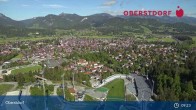 Archiv Foto Webcam Aussicht auf Oberstdorf von der Ski-Schanze 08:00