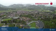 Archiv Foto Webcam Aussicht auf Oberstdorf von der Ski-Schanze 08:00