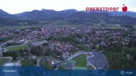 Archived image Webcam View at Oberstdorf city 00:00