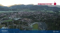 Archived image Webcam View at Oberstdorf city 07:00