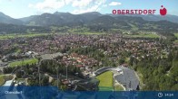 Archived image Webcam View at Oberstdorf city 14:00