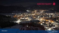 Archived image Webcam View at Oberstdorf city 02:00