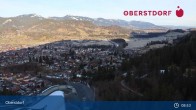 Archiv Foto Webcam Aussicht auf Oberstdorf von der Ski-Schanze 08:00