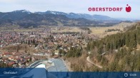 Archiv Foto Webcam Aussicht auf Oberstdorf von der Ski-Schanze 12:00