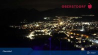 Archiv Foto Webcam Aussicht auf Oberstdorf von der Ski-Schanze 20:00