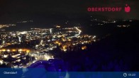 Archived image Webcam View at Oberstdorf city 00:00