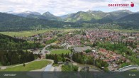Archiv Foto Webcam Aussicht auf Oberstdorf von der Ski-Schanze 10:00
