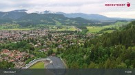 Archiv Foto Webcam Aussicht auf Oberstdorf von der Ski-Schanze 21:00