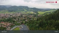Archiv Foto Webcam Aussicht auf Oberstdorf von der Ski-Schanze 23:00