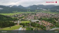 Archiv Foto Webcam Aussicht auf Oberstdorf von der Ski-Schanze 18:00