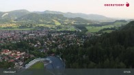 Archiv Foto Webcam Aussicht auf Oberstdorf von der Ski-Schanze 06:00