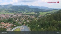 Archiv Foto Webcam Aussicht auf Oberstdorf von der Ski-Schanze 10:00