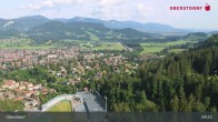 Archiv Foto Webcam Aussicht auf Oberstdorf von der Ski-Schanze 08:00