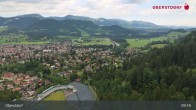 Archiv Foto Webcam Aussicht auf Oberstdorf von der Ski-Schanze 08:00