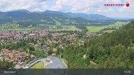 Archiv Foto Webcam Aussicht auf Oberstdorf von der Ski-Schanze 12:00