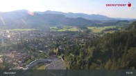 Archiv Foto Webcam Aussicht auf Oberstdorf von der Ski-Schanze 18:00