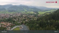 Archiv Foto Webcam Aussicht auf Oberstdorf von der Ski-Schanze 08:00