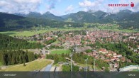 Archiv Foto Webcam Aussicht auf Oberstdorf von der Ski-Schanze 08:00