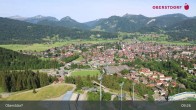 Archiv Foto Webcam Aussicht auf Oberstdorf von der Ski-Schanze 08:00