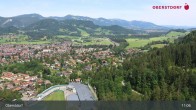 Archiv Foto Webcam Aussicht auf Oberstdorf von der Ski-Schanze 10:00