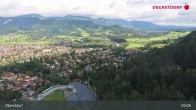 Archiv Foto Webcam Aussicht auf Oberstdorf von der Ski-Schanze 08:00