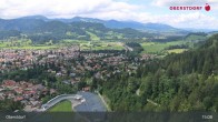 Archiv Foto Webcam Aussicht auf Oberstdorf von der Ski-Schanze 14:00