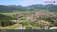 Archiv Foto Webcam Aussicht auf Oberstdorf von der Ski-Schanze 08:00