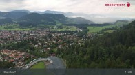 Archiv Foto Webcam Aussicht auf Oberstdorf von der Ski-Schanze 10:00